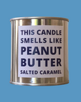 Peanut Butter & Caramel Scented Candle