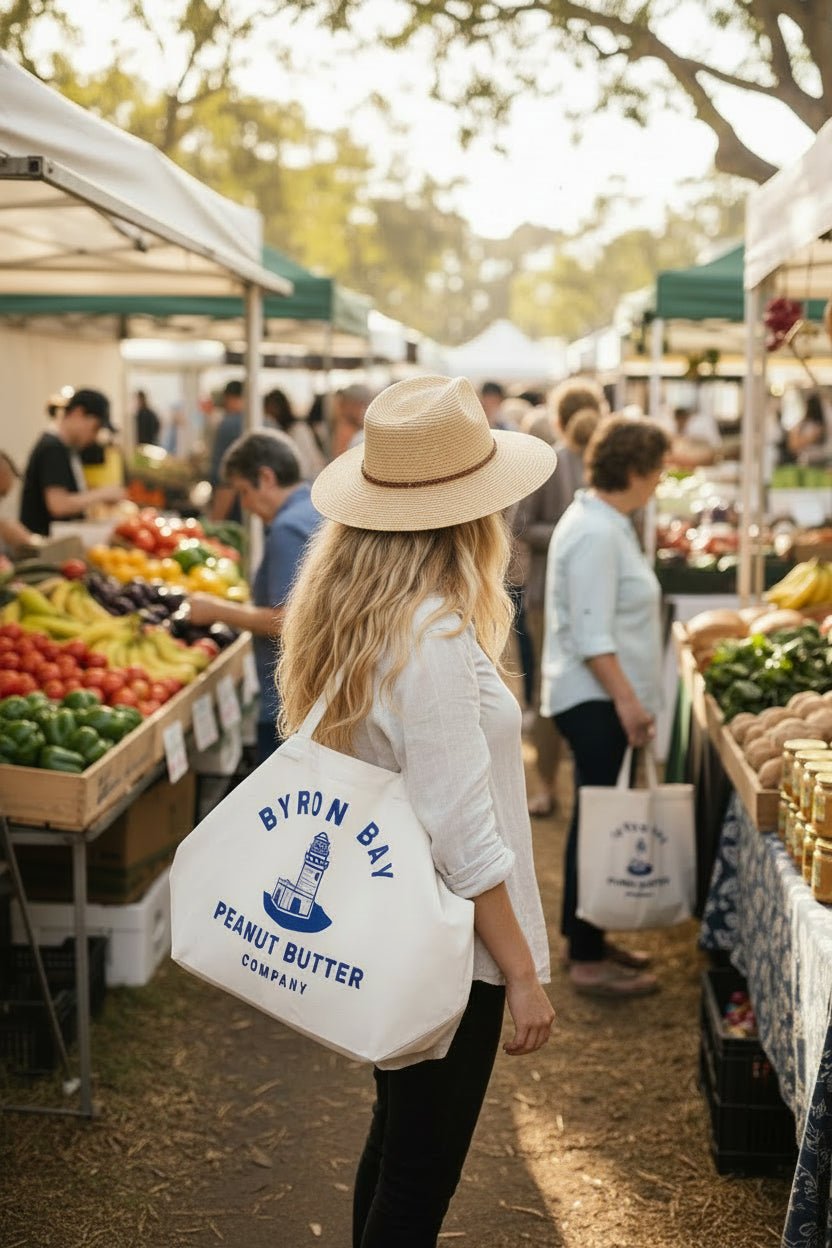 Byron Bay Peanut Butter Market Tote