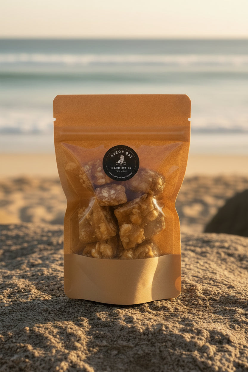 Popcorn Peanut Brittle