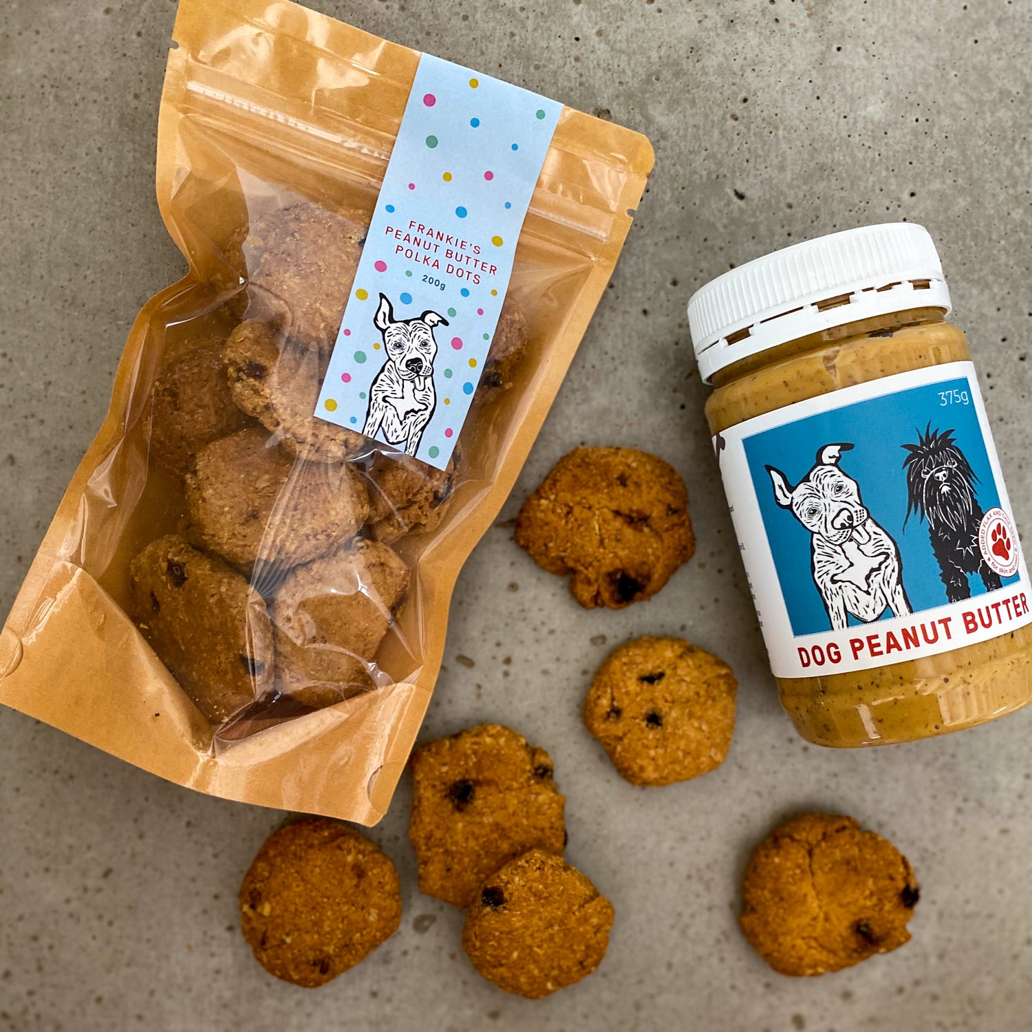 The Byron Bay Peanut Butter Dog Treats