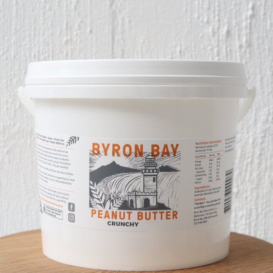 Byron Bay Peanut Butter - Crunchy (Bulk Tub)