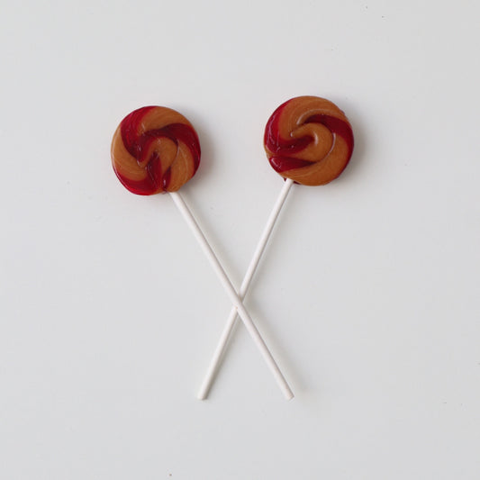 Peanut Butter & Jelly Lollipops