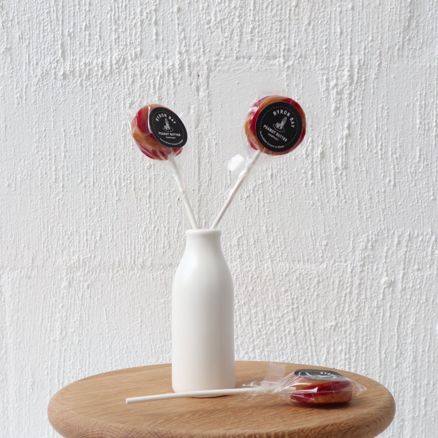 Peanut Butter & Jelly Lollipops